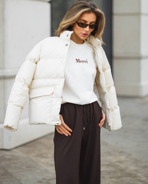 69 куртка пухова на кнопках